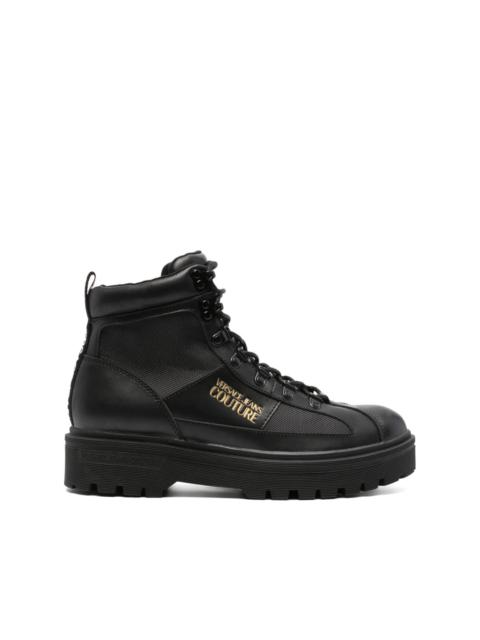 VERSACE JEANS COUTURE Syrius leather ankle boots
