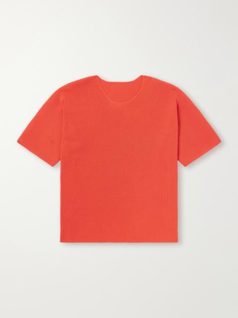 ISSEY MIYAKE Pleated Knitted T-Shirt