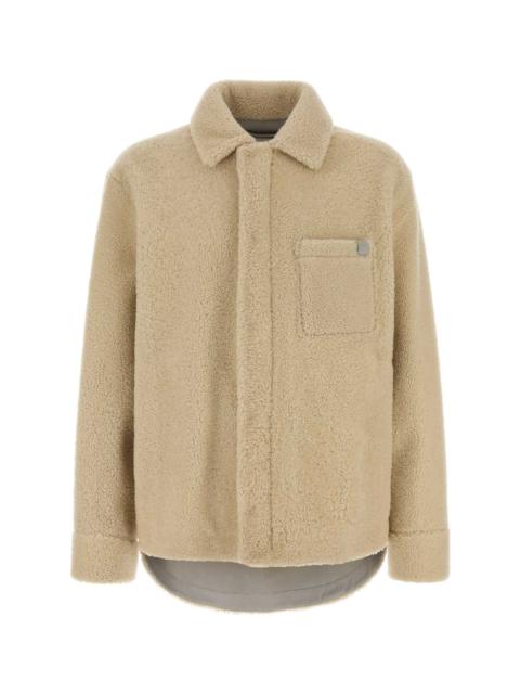 Ivory Shearling Jacket