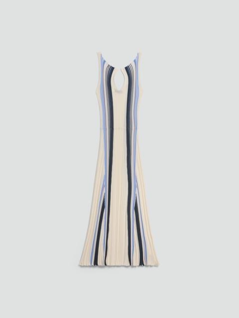 Theory Draped Tank Dress in Organic Cotton-Blend