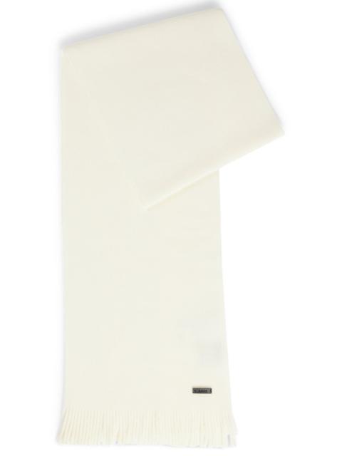 BOSS RASCHEL-KNIT SCARF IN MERINO WOOL