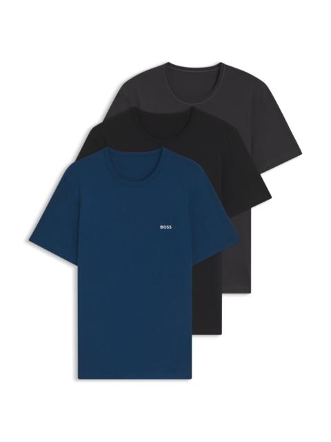 BOSS THREE-PACK COTTON UNDERSHIRTS