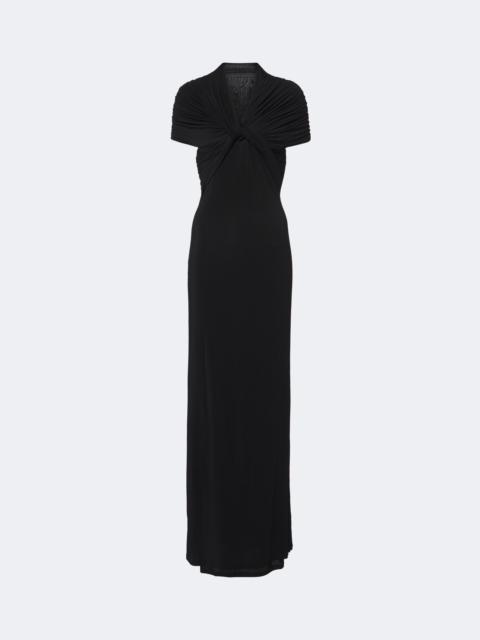 TOVE Rama gathered maxi dress