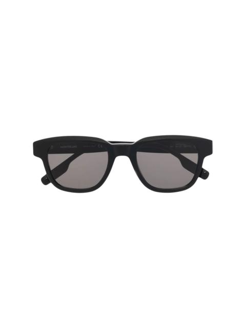 Montblanc tinted square-frame sunglasses
