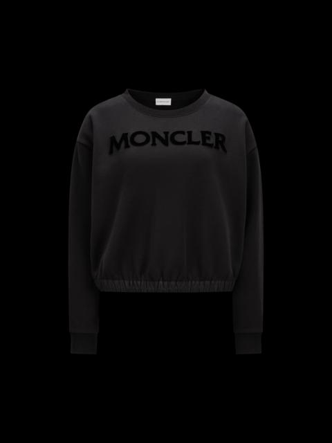 Moncler Tufted Logo Sweatshirt