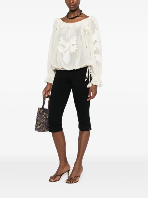 Isabel Marant Isabel Marant Floral Appliqué Blouse