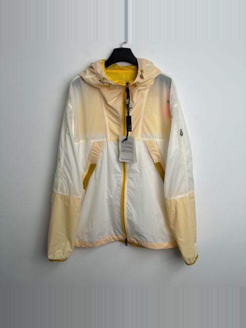 Moncler Moncler Color-Block Zip-Up Hooded Jacket