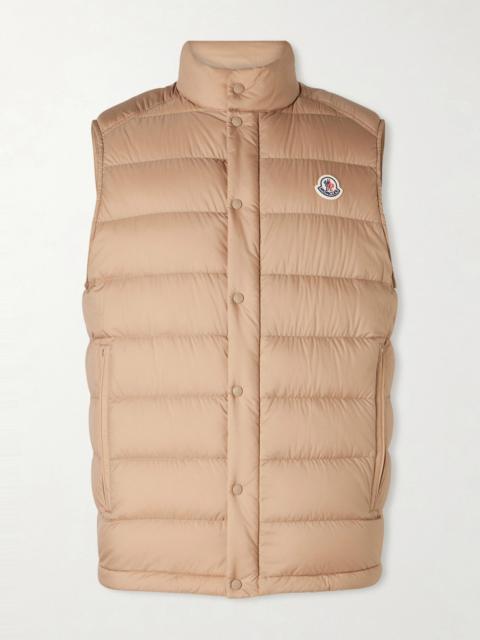Moncler Barthe Logo-Appliquéd Quilted Nylon Down Gilet