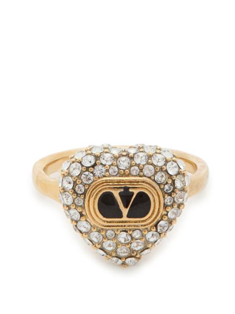 Valentino Valentino Coeur Royal Pavé Ring