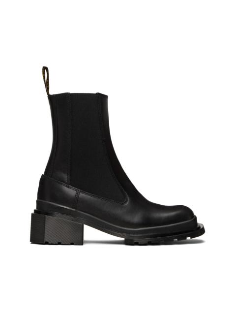 Dr. Martens Black Maybole Square Toe Chelsea Boots