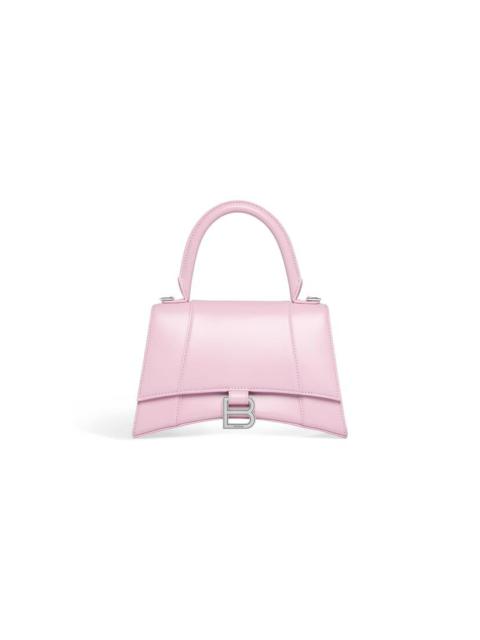 BALENCIAGA Women's Hourglass Small Handbag In Box in Pink