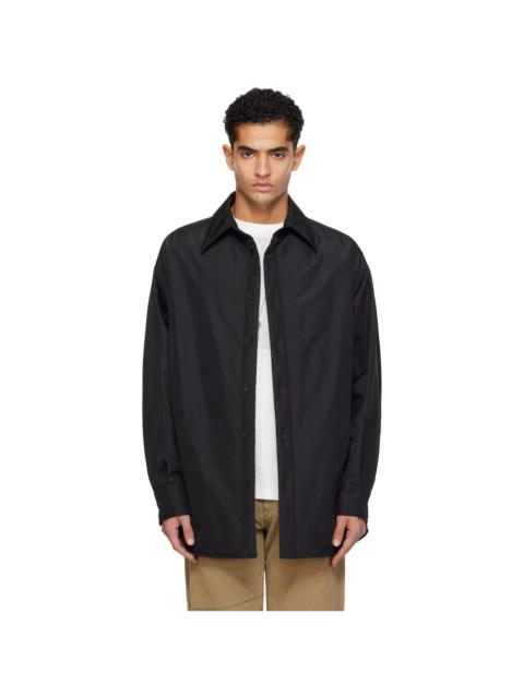 MM6 Maison Margiela Black Padded Overshirt