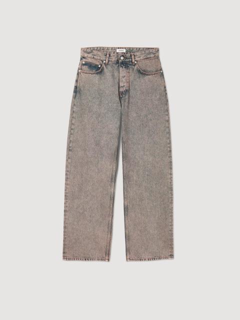 Sandro FADED BAGGY JEANS