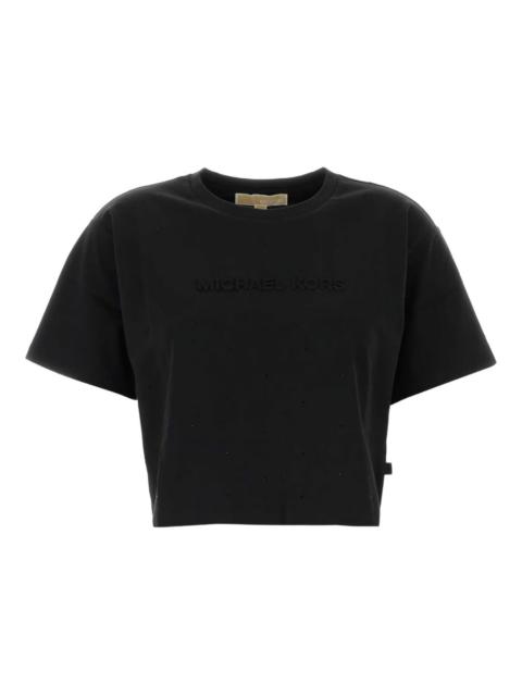 MICHAEL KORS logo-embossed T-shirt