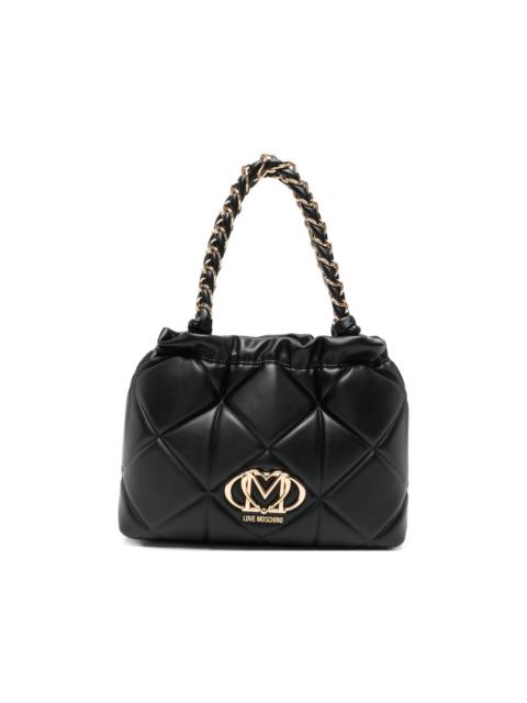 Moschino quilted chain-strap shoulder bag
