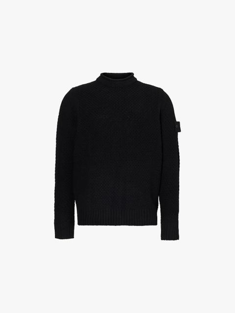 Ghost crew-neck relaxed-fit wool jumper