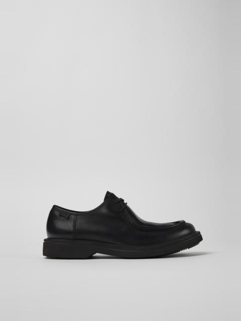 CAMPER Norman Black Leather Shoes for Men.
