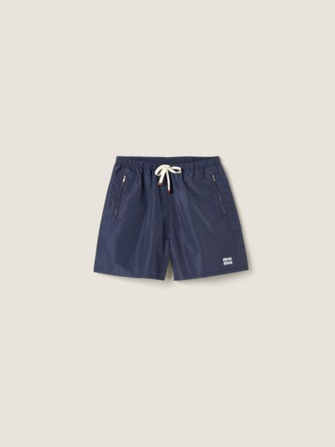 Miu Miu Technical fabric Bermudas