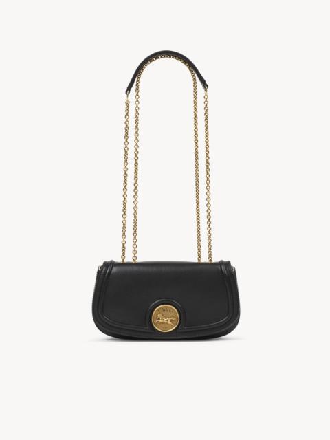 Chloé HORSE MEDAL CROSSBODY BAG IN GRAINED LEATHER