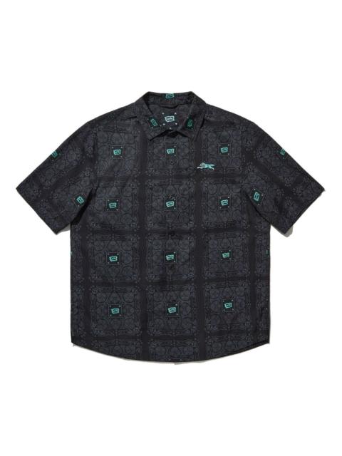 Li-Ning Li-Ning x BBC ICECREAM All-Over Print Shirt 'Black' ASHU499-1