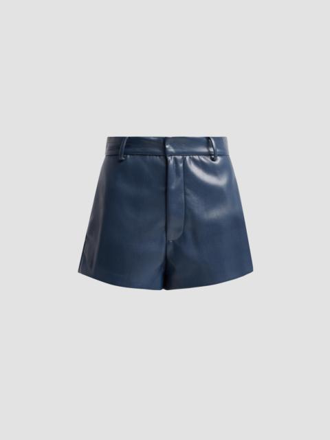 GENERATION LOVE Women's Jax Faux Leather Shorts - Peacock