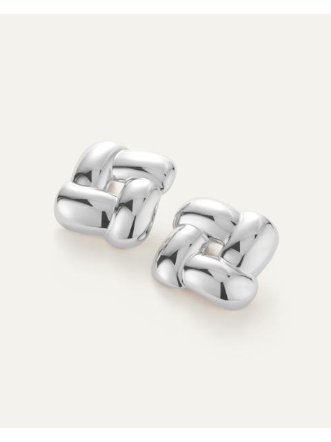 JENNY BIRD Mega Woven Square Earrings