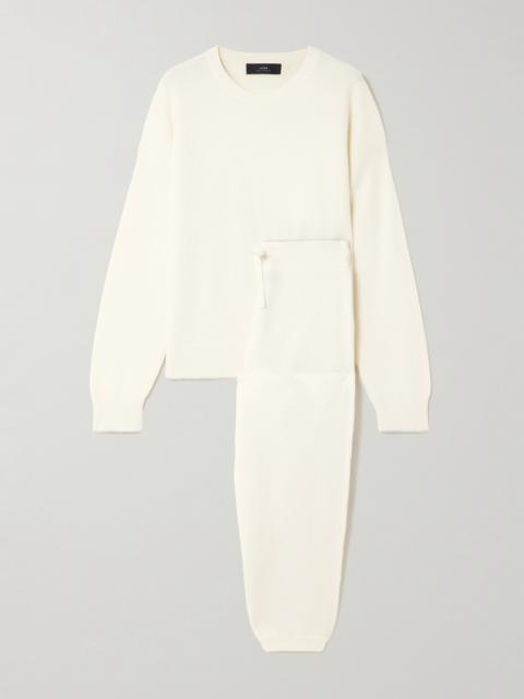 arch4 Elsa Cashmere Sweater And Track Pants Set