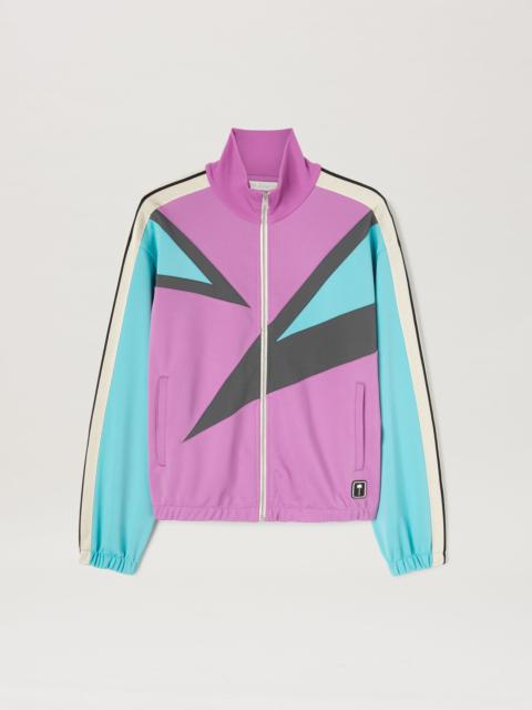 Palm Angels 80'S Colorblock Track Jacket