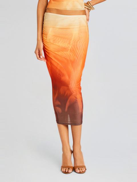 RETROFÊTE NIA MESH MIDI SKIRT