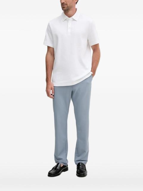 MICHAEL KORS textured short-sleeve polo shirt
