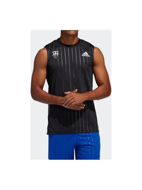 adidas adidas Tracy McGrady Basketball Training Vest Black FH7724