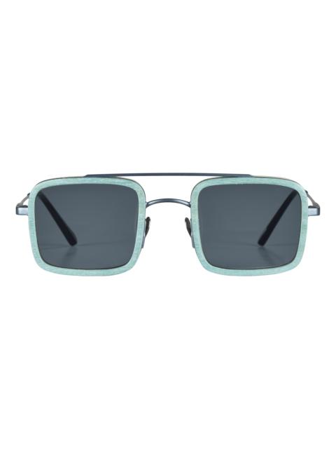 White Tulipwood Women and Men Sunglasses - VBQ x Shelter