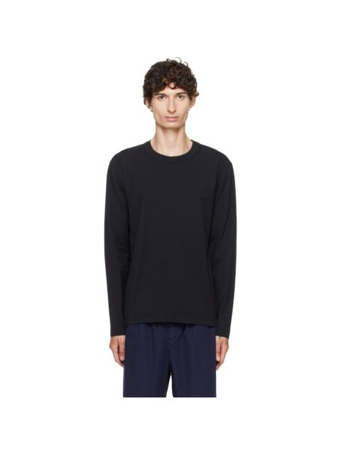 TEKLA Black Long-Sleeved T-shirt