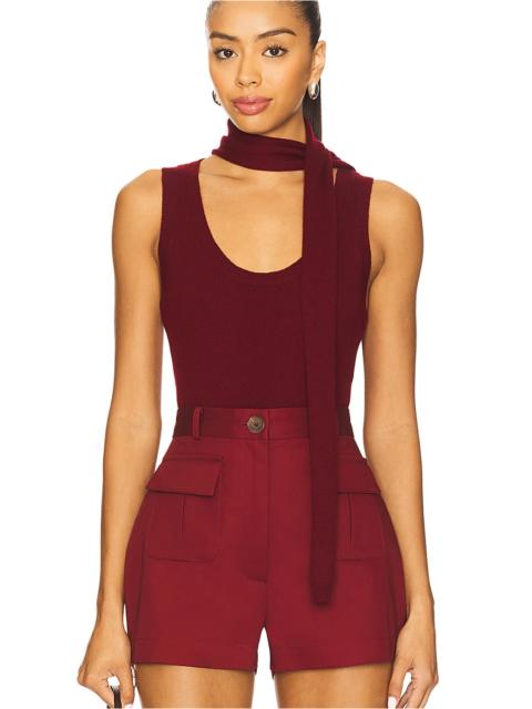 MATTHEW BRUCH Scarf Tank Top