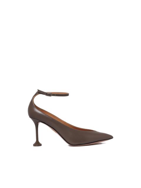 AQUAZZURA Le Noir ankle-strap pumps