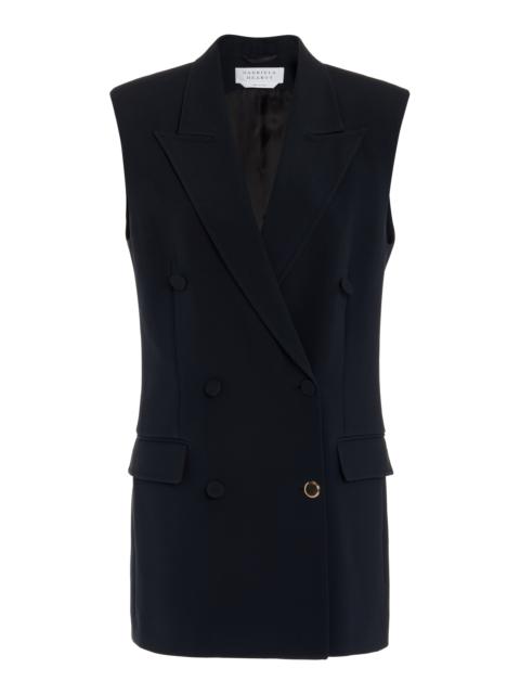 GABRIELA HEARST Mayte Vest in Silk Wool Cady