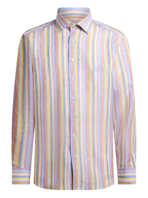Etro Etro Striped Linen Shirt