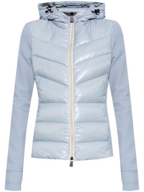 Moncler Grenoble logo-patch hooded padded jacket
