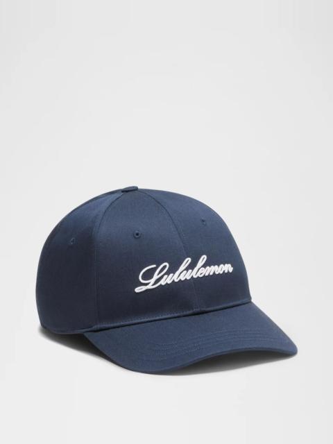lululemon Structured Ball Cap *Script