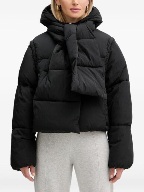 BOSS hooded padded jacket