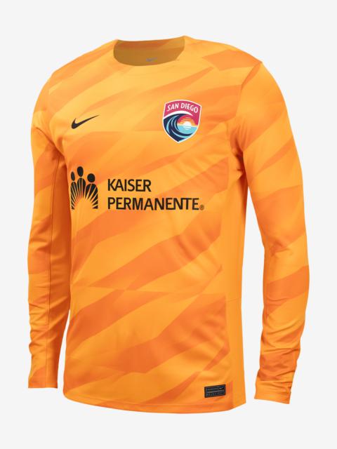 San Diego Wave FC 2024 Goalkeeper Nike Unisex NWSL Long-Sleeve Replica Jersey