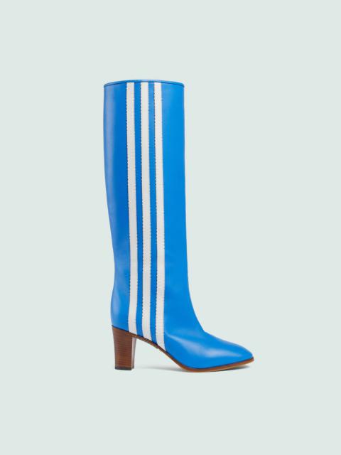 GUCCI adidas x Gucci women's knee-high boot