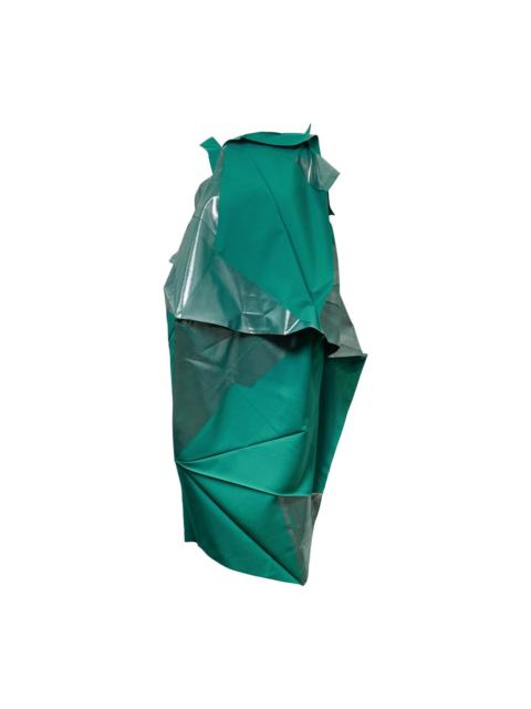 132 5. ISSEY MIYAKE Foil Woven Dress