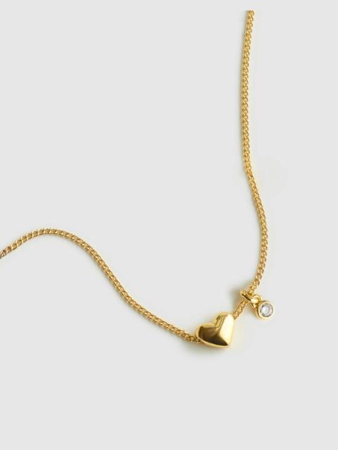 Madewell Heart Curb Chain Necklace