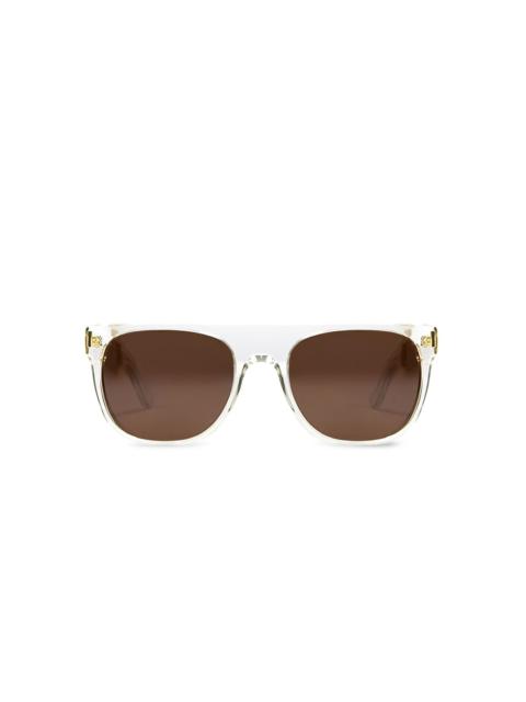 RETROSUPERFUTURE flat-top gold-detail sunglasses