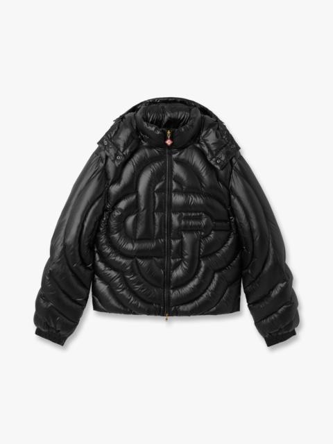 CASABLANCA Black Quilted Down Puffer Jacket | Casablanca Paris