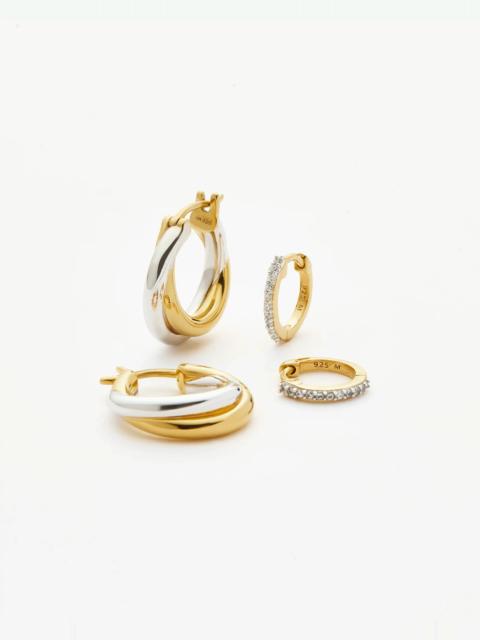 MISSOMA The Everyday Entwined Hoop Set