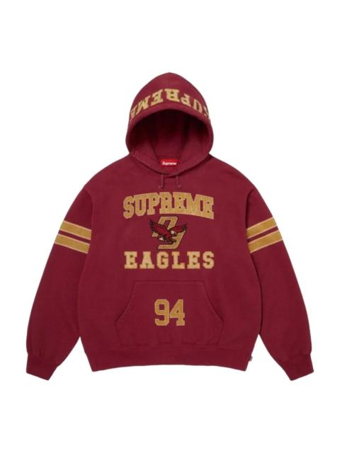 Supreme Supreme FW26 Rhinestone Eagle Hooded Sweatshirt 'Red' SUP-FW26-033-RED