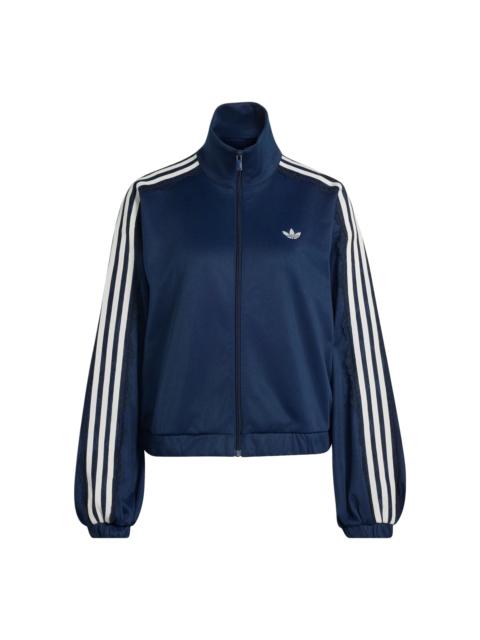 adidas (WMNS) adidas Lace Oversized Archive Track Top Asia Sizing 'Collegiate Navy' LG4277