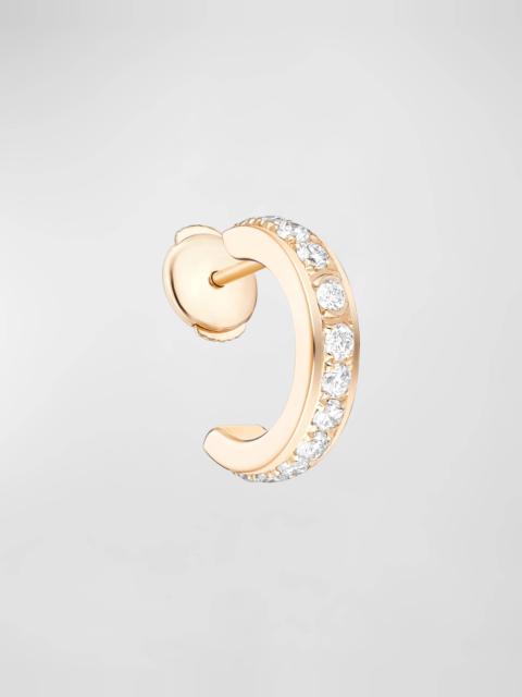 Piaget Possession 18K Rose Gold Diamond Single Earring